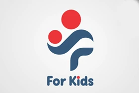 طراحی لوگو برند FOR KIDS